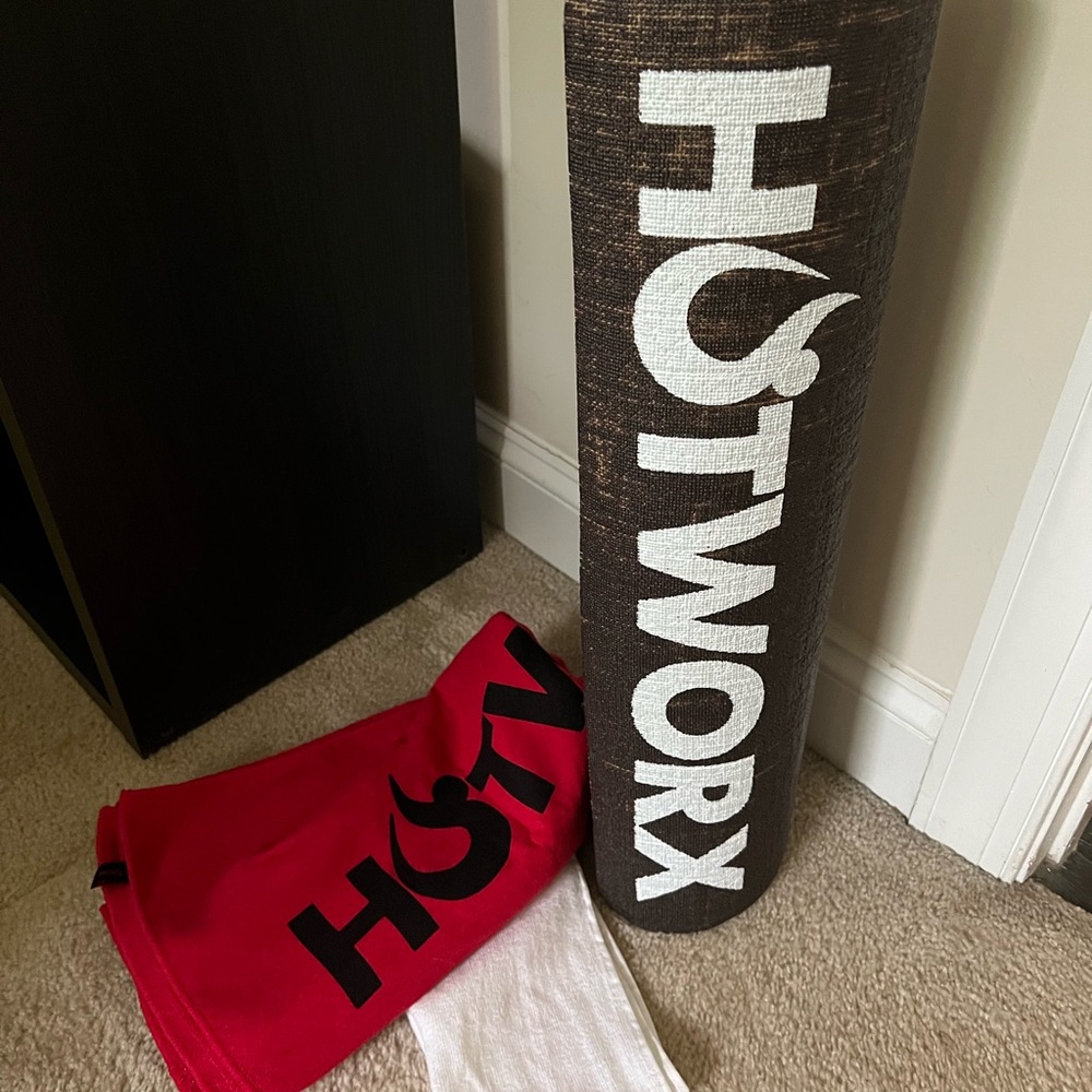 HOTWORX Yoga Mat and Towel Set